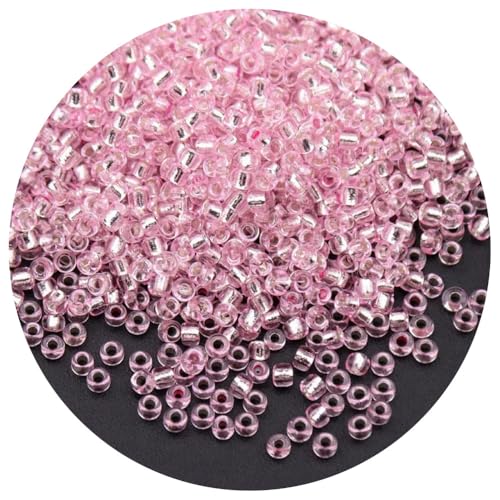 Cozylkx 3 Mm Glasperlen, Winzige Ponyperlen, Durchscheinende Lose Abstandsperlen Zum Sticken, Basteln, Schmuckherstellung, 450 G, Ca. 18000 Stück Cozylkx 3 Mm Glasperlen, Winzige Ponyperlen, Durchscheinende Lose Abstandsperlen Zum Sticken, Basteln, Schmuckherstellung, 450 G, Ca. 18000 Stück von Cozylkx