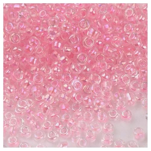 Cozylkx 32000 Stück 2 Mm AB-Farbige Rocailles-Perlen, Kleine Glasperlen, Winzige Lose Perlen Zur Schmuckherstellung, DIY-Bastelgeschenke, Quastenzubehör Cozylkx 32000 Stück 2 Mm AB-Farbige Rocailles-Perlen, Kleine Glasperlen, Winzige Lose Perlen Zur Schmuckherstellung, DIY-Bastelgeschenke, Quastenzubehör von Cozylkx