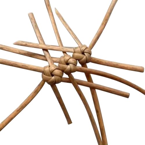 Cozylkx 5 Mm Flaches Kunststoff-Rattan-Material, 5 Meter Synthetisches Rattan-Korb-Reparaturmaterial, Künstliches Rattan-Material Für Das Weben Von Möbelreparaturkörben von Cozylkx