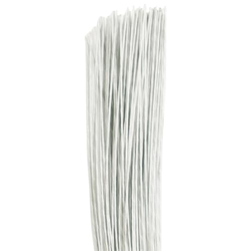 Cozylkx 50 Stück Blumendraht, 0,45 Mm, 26 Gauge, Blumenbasteldraht, 36 Cm, Mit Papier Umwickelter Langer Eisendraht, Dekorativer Flexibler Draht Für Handgefertigtes DIY-Blumenbasteln Cozylkx 50 Stück Blumendraht, 0,45 Mm, 26 Gauge, Blumenbasteldraht, 36 Cm, Mit Papier Umwickelter Langer Eisendraht, Dekorativer Flexibler Draht Für Handgefertigtes DIY-Blumenbasteln von Cozylkx
