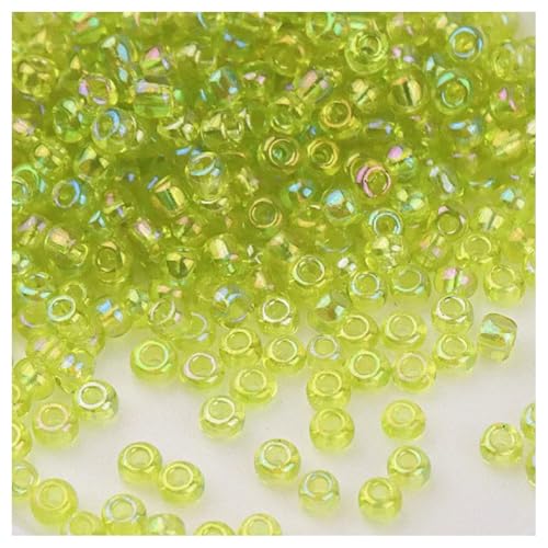 Cozylkx 5400 Stück 4 Mm AB-Farbige Rocailles-Perlen, Kleine Glasperlen, Winzige Lose Perlen Zur Schmuckherstellung, DIY-Bastelgeschenke, Quastenzubehör Cozylkx 5400 Stück 4 Mm AB-Farbige Rocailles-Perlen, Kleine Glasperlen, Winzige Lose Perlen Zur Schmuckherstellung, DIY-Bastelgeschenke, Quastenzubehör von Cozylkx