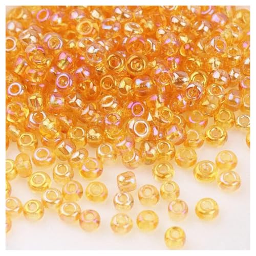 Cozylkx 5400 Stück 4 Mm AB-Farbige Rocailles-Perlen, Kleine Glasperlen, Winzige Lose Perlen Zur Schmuckherstellung, DIY-Bastelgeschenke, Quastenzubehör Cozylkx 5400 Stück 4 Mm AB-Farbige Rocailles-Perlen, Kleine Glasperlen, Winzige Lose Perlen Zur Schmuckherstellung, DIY-Bastelgeschenke, Quastenzubehör von Cozylkx
