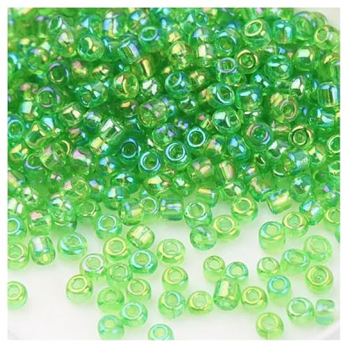 Cozylkx 720 Stück 3 Mm AB-Farbige Rocailles-Perlen, Kleine Glasperlen, Winzige Lose Perlen Zur Schmuckherstellung, DIY-Bastelgeschenke, Quastenzubehör Cozylkx 720 Stück 3 Mm AB-Farbige Rocailles-Perlen, Kleine Glasperlen, Winzige Lose Perlen Zur Schmuckherstellung, DIY-Bastelgeschenke, Quastenzubehör von Cozylkx
