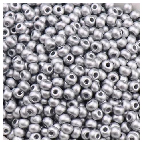 Cozylkx 720 Stück Metallische Rocailles-Perlen, 2 Mm, Winzige Glasperlen Zum Basteln, Lose Kleine Perlen Zur Schmuckherstellung Für DIY-Halsketten, Armbänder, Nähkleidung Cozylkx 720 Stück Metallische Rocailles-Perlen, 2 Mm, Winzige Glasperlen Zum Basteln, Lose Kleine Perlen Zur Schmuckherstellung Für DIY-Halsketten, Armbänder, Nähkleidung von Cozylkx