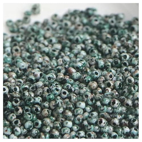 Cozylkx Gepunktete Rocailles-Perlen, 700 Stück, 2 Mm, Winzige Glasperlen Zum Selbermachen, Retro-Runde Abstandsperlen Für Halsketten, Freundschaftsarmbänder, Schmuckherstellung Cozylkx Gepunktete Rocailles-Perlen, 700 Stück, 2 Mm, Winzige Glasperlen Zum Selbermachen, Retro-Runde Abstandsperlen Für Halsketten, Freundschaftsarmbänder, Schmuckherstellung von Cozylkx