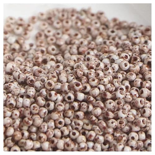 Cozylkx Gepunktete Rocailles-Perlen, 700 Stück, 2 Mm, Winzige Glasperlen Zum Selbermachen, Retro-Runde Abstandsperlen Für Halsketten, Freundschaftsarmbänder, Schmuckherstellung Cozylkx Gepunktete Rocailles-Perlen, 700 Stück, 2 Mm, Winzige Glasperlen Zum Selbermachen, Retro-Runde Abstandsperlen Für Halsketten, Freundschaftsarmbänder, Schmuckherstellung von Cozylkx
