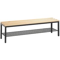 CP Garderobenbank mit Schuhrost Basic 8051-010 S10001 buche Holz 150,0 cm von Cp