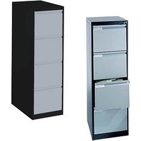 CP C 2000 Acurado Hängeregistraturschrank anthrazit, silber 4 Schubladen 43,3 x 59,0 x 135,7 cm von Cp