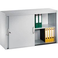 CP Schiebetürenschrank C 2000 Acurado, 5723-00 S10376 lichtgrau 2 Fachböden 120,0 x 40,0 x 72,0 cm von Cp