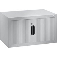 CP Omnispace Aufsatz-Rollladenschrank silber keine Fachböden 80,0 x 42,0 x 45,0 cm von Cp