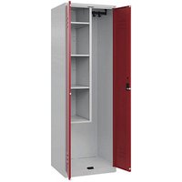 CP Putzmittelschrank Classic Plus 080100-00 S10001 rubinrot, lichtgrau 60,0 x 50,0 x 185,0 cm, aufgebaut CP Putzmittelschrank Classic Plus 080100-00 S10001 rubinrot, lichtgrau 60,0 x 50,0 x 185,0 cm, aufgebaut von Cp