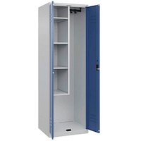 CP Putzmittelschrank Classic Plus 080100-00 S10018 fernblau, lichtgrau 60,0 x 50,0 x 185,0 cm, aufgebaut CP Putzmittelschrank Classic Plus 080100-00 S10018 fernblau, lichtgrau 60,0 x 50,0 x 185,0 cm, aufgebaut von Cp