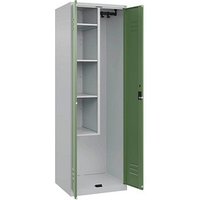 CP Putzmittelschrank Classic Plus 080100-00 S10019 resedagrün, lichtgrau 60,0 x 50,0 x 185,0 cm, aufgebaut CP Putzmittelschrank Classic Plus 080100-00 S10019 resedagrün, lichtgrau 60,0 x 50,0 x 185,0 cm, aufgebaut von Cp
