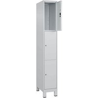 CP Schließfachschrank Classic Plus lichtgrau 080010-103 S10009, 3 Schließfächer 30,0 x 50,0 x 195,0 cm CP Schließfachschrank Classic Plus lichtgrau 080010-103 S10009, 3 Schließfächer 30,0 x 50,0 x 195,0 cm von Cp