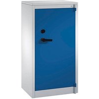 CP Sicherheitsschrank C 4000 Certos lichtgrau, enzianblau 65,0 x 50,0 x 122,6 cm von Cp