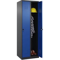 CP Spind Classic Plus enzianblau, schwarzgrau 080000-20 S10077, 2 Schließfächer 60,0 x 50,0 x 185,0 cm CP Spind Classic Plus enzianblau, schwarzgrau 080000-20 S10077, 2 Schließfächer 60,0 x 50,0 x 185,0 cm von Cp