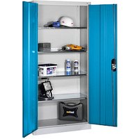 CP Stahlschrank 08920-00 S10096 lichtblau, lichtgrau 93,0 x 40,0 x 195,0 cm, aufgebaut CP Stahlschrank 08920-00 S10096 lichtblau, lichtgrau 93,0 x 40,0 x 195,0 cm, aufgebaut von Cp