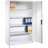 CP Stahlschrank C 2000 Acurado 9480-000 S10832 verkehrsweiß 120,0 x 50,0 x 195,0 cm, aufgebaut von Cp