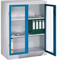 CP Stahlschrank 8531-055 S10180 lichtgrau, lichtblau, Acrylglas 120,0 x 50,0 x 120,0 cm, aufgebaut CP Stahlschrank 8531-055 S10180 lichtgrau, lichtblau, Acrylglas 120,0 x 50,0 x 120,0 cm, aufgebaut von Cp