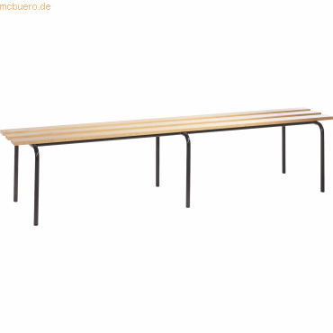 CP Umkleidebank 8552000 460x2000x460mm stapelbar silbergrau von Cp