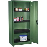 CP Umweltschrank 8921-316 S10123 resedagrün 93,0 x 50,0 x 195,0 cm, aufgebaut von Cp