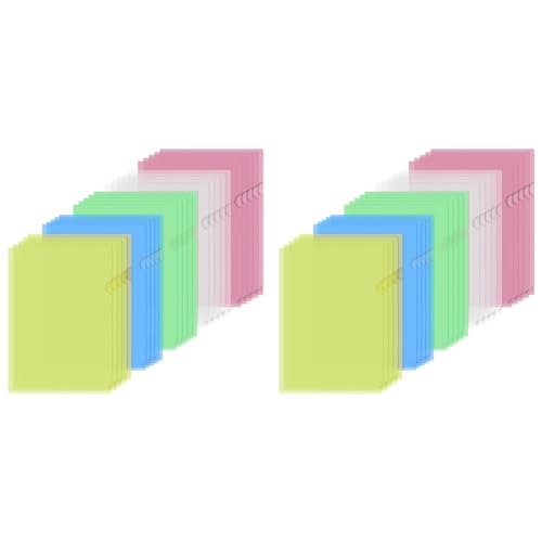 Cpolebev 50 Stück Plastikmappen im A4-Format, Hüllen zum Schutz Von Akten mit Oben und Seitlich Offenen Hüllen für A4-Papier, Arbeit, Büro, Langlebig, Einfach zu Verwenden Cpolebev 50 Stück Plastikmappen im A4-Format, Hüllen zum Schutz Von Akten mit Oben und Seitlich Offenen Hüllen für A4-Papier, Arbeit, Büro, Langlebig, Einfach zu Verwenden von Cpolebev
