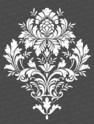 CrafTreat Brocade Stencils for painting on Wood, Canvas, Paper, Fabric, Floor, Wall and Tile - Brocade Stencil - Size: A4 - Reusable DIY Art and Craft Stencils - Flourish Stencils for Crafts Reusable CrafTreat Brocade Stencils for painting on Wood, Canvas, Paper, Fabric, Floor, Wall and Tile - Brocade Stencil - Size: A4 - Reusable DIY Art and Craft Stencils - Flourish Stencils for Crafts Reusable von CrafTreat