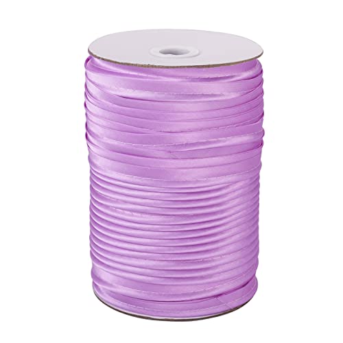 Crafans 100 m violette Polyesterfaserbänder, 11 mm breit, Stoffzubehör, Basteln, Polyester-Besätze für Kleidung, Geschenkverpackung, Brautstrauß, Party-Dekoration Crafans 100 m violette Polyesterfaserbänder, 11 mm breit, Stoffzubehör, Basteln, Polyester-Besätze für Kleidung, Geschenkverpackung, Brautstrauß, Party-Dekoration von Crafans