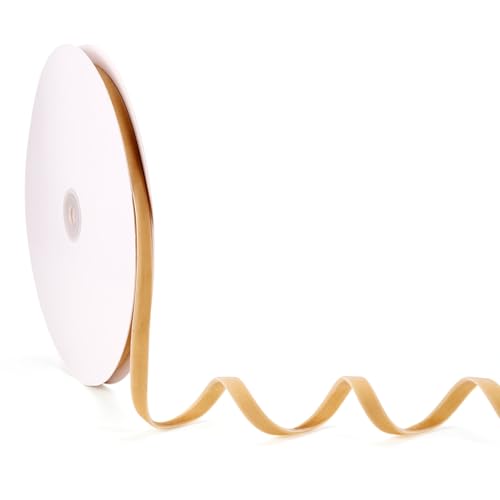Crafans 20 Meter Samtbänder, doppelseitiges Samtband, 10 mm, Burlywood Bowknot Making Ribbon Vintage Band für DIY Handwerk Geschenkverpackung Bowknot Choker Haargummi Crafans 20 Meter Samtbänder, doppelseitiges Samtband, 10 mm, Burlywood Bowknot Making Ribbon Vintage Band für DIY Handwerk Geschenkverpackung Bowknot Choker Haargummi von Crafans