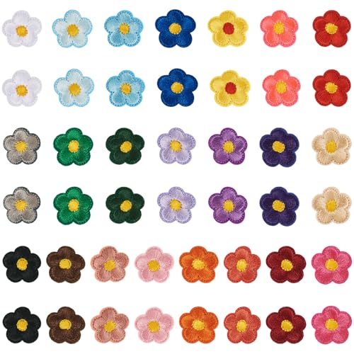 Crafans 3 Sets Blumenaufnäher, niedliche Stickerei, zum Aufbügeln, Blumen, Kostüm-Zubehör, bunt, für Hüte, Schuhe, Hemden, Jacken, Rucksäcke Crafans 3 Sets Blumenaufnäher, niedliche Stickerei, zum Aufbügeln, Blumen, Kostüm-Zubehör, bunt, für Hüte, Schuhe, Hemden, Jacken, Rucksäcke von Crafans
