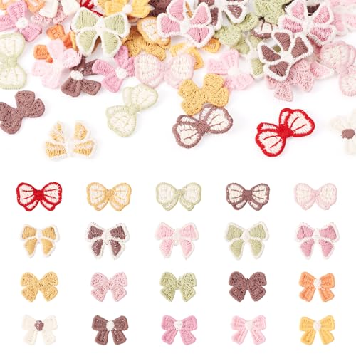 Crafans 40 x Schleifen-Aufnäher, schöne Schleife, zum Aufnähen, 20 Farben, Schleife, Kostüm-Zubehör, Applikationen für Hüte, Schuhe, Hemden, Jacken, Rucksäcke Crafans 40 x Schleifen-Aufnäher, schöne Schleife, zum Aufnähen, 20 Farben, Schleife, Kostüm-Zubehör, Applikationen für Hüte, Schuhe, Hemden, Jacken, Rucksäcke von Crafans