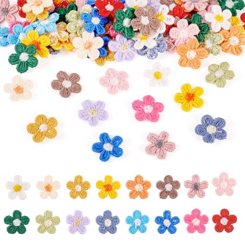 Crafans Blumen-Aufnäher, bunt, zum Aufnähen, für Kostüme, Accessoires, Stickereien, für Hüte, Schuhe, Hemden, Jacken, Rucksäcke, 80 Stück Crafans Blumen-Aufnäher, bunt, zum Aufnähen, für Kostüme, Accessoires, Stickereien, für Hüte, Schuhe, Hemden, Jacken, Rucksäcke, 80 Stück von Crafans