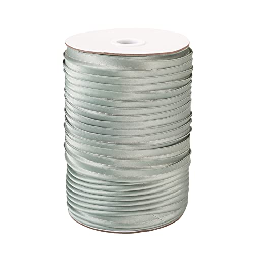 Crafans Polyesterfaser-Bänder, 100 m, Grau, 11 mm breit, Stoffzubehör, Basteln, Polyester-Besätze für Kleidung, Geschenkverpackung, Brautstrauß, Party-Dekoration Crafans Polyesterfaser-Bänder, 100 m, Grau, 11 mm breit, Stoffzubehör, Basteln, Polyester-Besätze für Kleidung, Geschenkverpackung, Brautstrauß, Party-Dekoration von Crafans