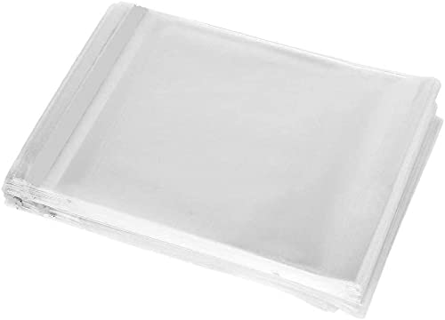Selbstklebende Zellophanbeutel, quadratisch, rechteckig, ideal zum Basteln, Aufbewahren, Geschenke, Karten, Amazon-FBA-Verpackungen (A6-113 x 156 mm), 50 Stück von Craft 4 You