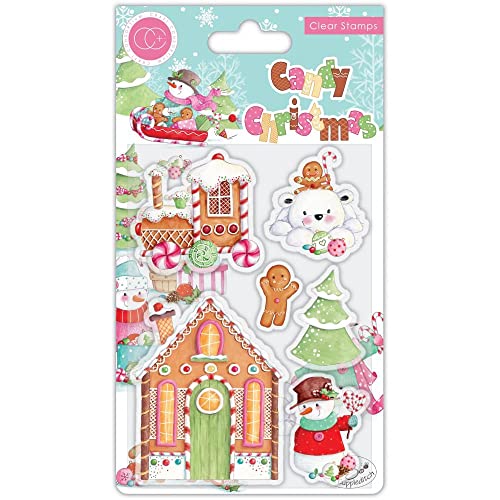 Craft Consortium A5 Clear Stamps-Candy, Candy Christmas von Craft Consortium