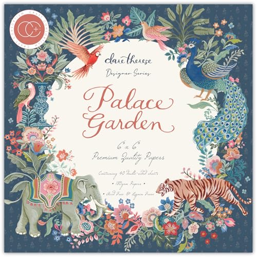 Craft Consortium Designer-Serie – Palastgarten, 15,2 x 15,2 cm Papierblock Craft Consortium Designer-Serie – Palastgarten, 15,2 x 15,2 cm Papierblock von Craft Consortium