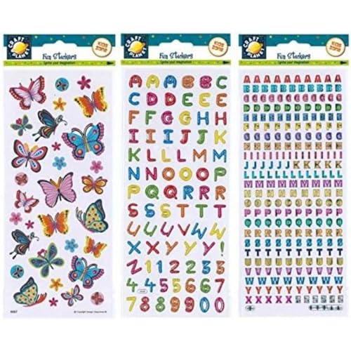 Craft Planet CPT 6561004 Weltraum Stickers, Buchstabenmuster, Multi, Einheitsgröße Craft Planet CPT 6561004 Weltraum Stickers, Buchstabenmuster, Multi, Einheitsgröße von Craft Planet