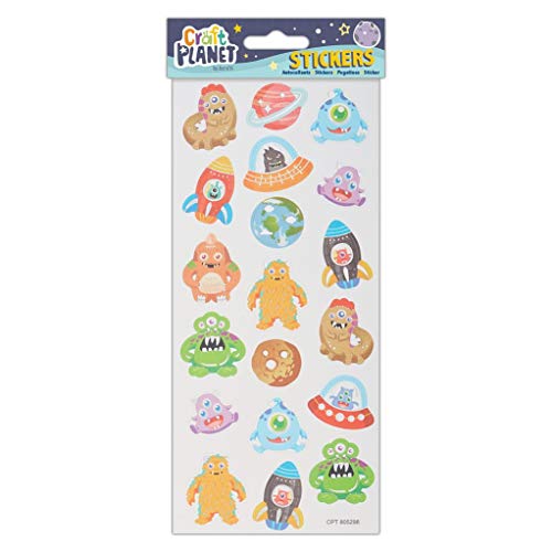 Craft Planet CPT 805298 Stickers, Vinyl, Multi, Einheitsgröße von Craft Planet