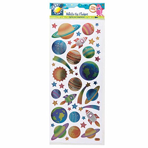 Craft Planet CPT 8181112 Stickers, Multi, Einheitsgröße von Craft Planet