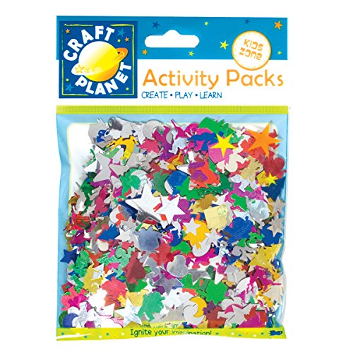 Craft Planet Spangle Mix 50 g, Mehrfarbig von Craft Planet