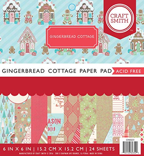 Craft Smith Gingerbread Cottage Paper Pad von Craft Smith