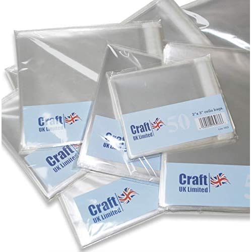 Craft UK 2320-50 10 x 7 Zellophantüten von Craft UK Limited