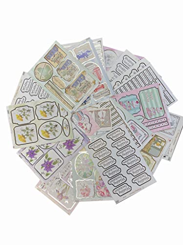 Craft UK 2384 Gemischte Hochzeitsdekoration für Herren und Damen, 3D-Stanzform, Decoupage- und Beschriftungs-Set von Craft UK