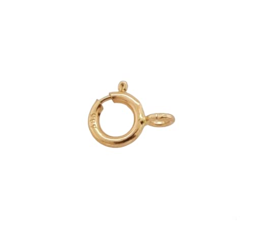 4,5 mm 14 Karat massives Gelbgold Federring offener Ring hergestellt in Italien von CRAFT WIRE 4,5 mm 14 Karat massives Gelbgold Federring offener Ring hergestellt in Italien von CRAFT WIRE von Craft Wire