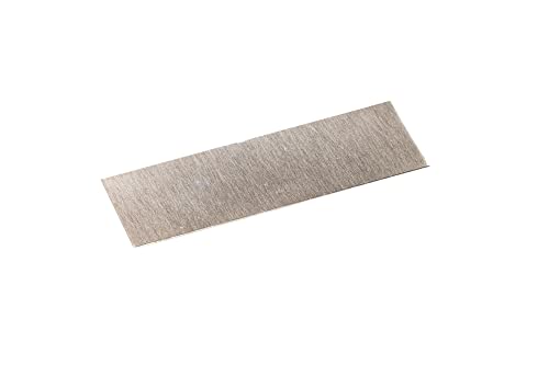 7,6 x 2,5 cm massives 925er-Sterlingsilber-Blech, 16 Gauge, weich, hergestellt in den USA CRAFT WIRE von Craft Wire
