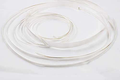 CRAFT WIRE Lünettenleiste, 925er-Sterlingsilber, 0,6 cm x 24 Gauge, 3,5 m von Craft Wire