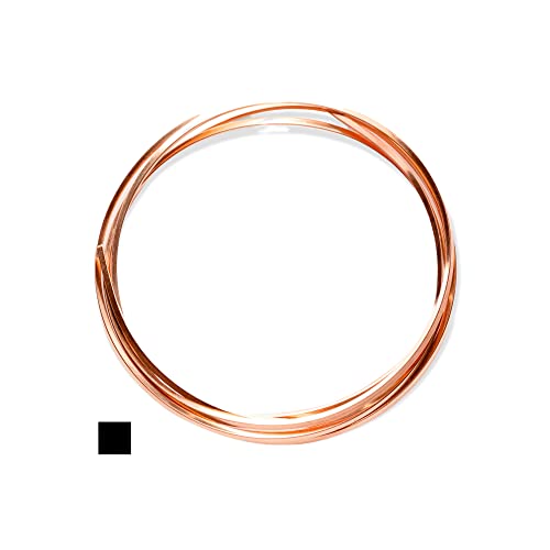 Craft Wire Draht, 16 Gauge, 99,9 % reiner Kupferdraht, quadratisch, halbhart, CDA # 110-3 m Craft Wire Draht, 16 Gauge, 99,9 % reiner Kupferdraht, quadratisch, halbhart, CDA # 110-3 m von Craft Wire