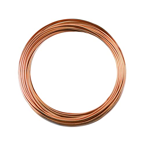 Draht Dead Soft Round 25 Ft 14 Gauge Copper 999 Pure von Craft Wire