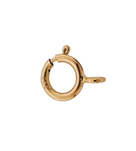 Offener Ring, 5,5 mm, 14 Karat massives Gelbgold, hergestellt in Italien CRAFT WIRE Offener Ring, 5,5 mm, 14 Karat massives Gelbgold, hergestellt in Italien CRAFT WIRE von Craft Wire