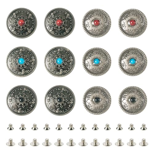 Craftdady 12 Sets flache runde Metallschnalle aus Legierung mit türkisfarbener Metallschnalle, 25–25,5 x 7,7–8,3 mm, für Geldbörsen, Taschen, Lederhandwerk, Dekoration, Rotguss Craftdady 12 Sets flache runde Metallschnalle aus Legierung mit türkisfarbener Metallschnalle, 25–25,5 x 7,7–8,3 mm, für Geldbörsen, Taschen, Lederhandwerk, Dekoration, Rotguss von Craftdady